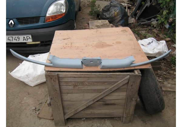 Решітка радіатора зовнішня (реснічка) Peugeot 206, 98-08
